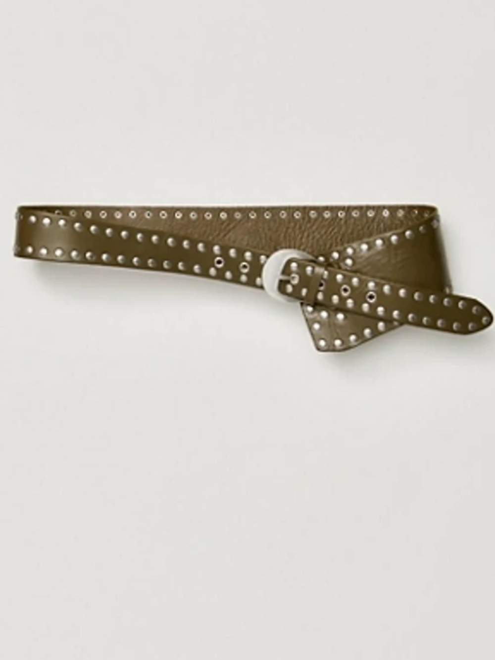 NWT Free People Jagger Hip Belt in Pesto